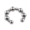 NXY Cockrings Dick Cock Rings Penis Glans Cockring Chastity Beads Delay Ejaculation Time Lasting Stainless Steel Metal Sex Toys For M L1 1124