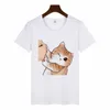 2020 New t shirt cat print women korean clothes harajuku 90s funny summer tshirt graphic ulzzang grunge t-shirt femme streetwear X0527