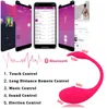 Секс -игрушки Bluetooth вибраторские фаллоимитаторы для женщин смартфона для смартфона беспроводной контроль Magic G Spot Clitoris Toys Pare 210623277N