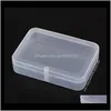 Bins Transparent Playing Cards Plastic Box Pp Storage Boxes Packing Case Width Less Than 6Cm Wen5065 5Vaqq M8Wv9