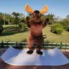 Хэллоуин Большой нос Moose Mascot Costum