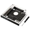 Zheino Aluminium 9.0 / 9.5 / 12.7mm 2e HDD / SSD CADDY 2.5 SATA NAAR SATA FRAME CADDY CASE ADAPTER BAY VOOR NOTEBOOK Laptop CD / DVD-ROM ODD