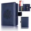Kortinnehavare Spot RFID Antimagnetic US Passport Case Antiscanning Protection Bank Multicard Slots19818417666129