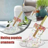 Decorazioni da giardino Melting Ice Cream Model Ornaments Realistico lecca-lecca artificiale Resina Decorazione Artigianato, Summer Cool Popsicle Home Decor