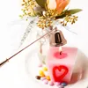 Wedding Candle Fire Extinguisher Stainless Steel Candles Wick Trimmer Oil Lamp Scissor Cutter Bell Shaped Scented Candle Snuffer