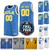 NCAA Final Four Koszykówka UCLA BRUINS 3 Johnny Juzang Jersey 5 Chris Smith 4 Jaime Jaquez Jules Bernard Tyger Campbell Cody Riley