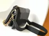 ダイレクトセールの女性の化粧品袋ファッションエンボス皮革オルガンショルダーバッグメッセンジャーハンドバッグM57793高級パーティーチェーンバッグ26 * 20 x 12 cm