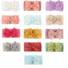 Lindo laço artesanal bowknot meninas baby meninas elástico hairband moda dourada Dots bobinas infantil nylon headband kid roupas acessórios