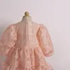Herbstkleid Baby Puff Mädchen Jahr alt Kleid Prinzessin kleine Mädchen Kleidung 210515