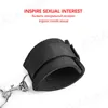 Bondes BDSM Bondage Garnitur Kajdanki i Anklets Z Design Sex Slave Adult Para Flirting gry Backhand związany za krzyż 1122