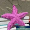 1PC 7.5cm 4 Colors Resin Starfish Figurines Starfishes Ornaments for Taking Photo Props Home Decoration Accessories Childrens