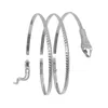I braccialetti del polsino del serpente regolabili aperti punk per le donne adattano il commercio all'ingrosso dei gioielli del regalo dei braccialetti gotici semplici del polso Q0719