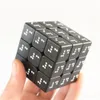 3D Relief Braille Magic Cube 3x3x3 Fingeravtryck Learning Education Puzzle Magic Cube for Children Adult Creative Toy