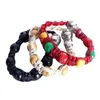 Charm Bracelets 2021 Fashion Unisex Knoten -Perlen -Tabakpfeife handgewebtes Armband Barm Schmuck Geschenk 9797702