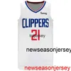 Goedkope Custom Patrick Beverley Swingman Jersey Gestikt Heren Dames Jeugd XS-6XL Basketbal Jerseys