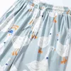 Sommar Creative Swan Duck Grafisk Strandbyxor Mäns Retro Harajuku Sports Snabbtorkande Drawstring Running Basket Shorts Visa G1209