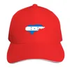 Berets dorosły baseball kapsflag mapa Honduras Sandwich Cap Vintage Trucker Hat Regulat