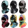 Gorras de ciclismo Máscaras 2022 Cuello de invierno Calentador Cubierta de cara al aire libre Montañismo Snowboard Ski Half Fleece Bufanda Mujeres Hombres para montar Ne E9q7