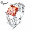 bague zircone taille princesse