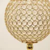 Dekoration Guld Sliver Tall Crystal Globe Candelabra Ljusstake för Bröllop Geometrisk Candle Holder Leverantör Senyu757