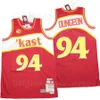 Moive Outkast X Br Remix Basketbal 94 Dungeon Jersey Mannen Vintage Ademende Pure Katoen Pullover Team Kleur Rode Retro Sport Uniform Hoge Kwaliteit te koop
