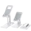 Opvouwbare Desktop Telefoon Tablet Houder Verstelbare Hoek Extend Lazy Desk Bracket Universal Lifting Stand voor iPhone iPad