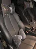 Diamond Crystal Bowknot Pescoço Travesseiro Rhinestone Auto Cabeça Apoio Apoio Cintura Almofadas Acessórios Para Mulheres