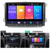 9 "2Din Araba Radyo Android 9.0 GPS Navi Araba Multimedya Oynatıcı VW Volkswagen Golf Polo Passat B6 B7 Touran Stereo