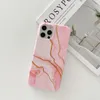 Marmurowy Glitter Telefon komórkowy Przypadki ochronne dla iPhone XR XS Max Iphone13 12 11 Pro Samsung S21 S21P S21U A50 A51 A70 A71 A12 Moda Piękna Lekka UltraThin