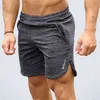 Shorts de algod￣o de gin￡stica masculina correr esportes esportes fitness fisichanding sweetpantes masculino Profiss￣o de treinamento Marca de treinamento curto 220312