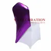 Chair Covers 25 50 100pcs Bronzing Metallic Spandex Cap Hood For Cover Wedding Event Decoration6637488