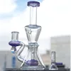 Glazen bongen douchekop per roken Mini Hookahs Small Recycler DAB Oil Rigs Klein Waterleidingen Hoofddienst Glas XL-2062