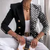 Abiti da donna Blazer Autunno Moda Colletto rovesciato Capispalla da donna Office Lady Elegante Blazer con stampa a farfalla Cappotto Primavera Casual Giacca a maniche lunghe