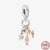 925 Silver New Charm Princess Collection Beaded For Pandora Bracelet Fashion Luxury Valentine's Day Ladies DIY Jewelry