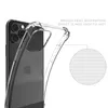 Мягкий TPU прозрачный чистый чехол для телефона защитный чехол с противодействиями для iPhone 11 12 Pro Max 7 8 X XS NOTE10 S10