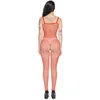 Open croth Visnet Teddy Pyjama Lingerie Mesh Bodysuit bodycon strakke kousen jumpsuit nachtkleding ondergoed voor vrouwen zal en zanderig