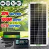 30W RV Boat Solar Panels Kit with Charge Controller Solar Inverter for Home Boat 60A 100A Portable Power Generator Car