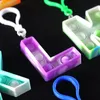 Push Bubble Brelok Decompression Zabawki Silikonowe Wysokiej Jakości Dzieci Dorosły Edukacyjny Fidget Zabawka Wisiorek