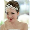 Anjo Strass Headband Acessórios de Cristal Tiaras Coroa Casamento Nupcial Testa Head Head Head Heady