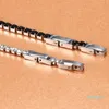 Bracelets de tennis de luxe bijoux 2019 nouvelle mode haute qualité Zircon femmes Bracelets entier bref en acier inoxydable femmes Bracele232h