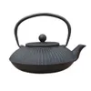 Japanese Black Cast Iron Tea Teapot Kettle Trivet Strainer Gift 9 Patterns 210813