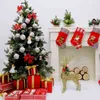 14 sztuk 7.5 cm Christmas Balls Wisiorek Ozdoby Wiszące Kulka Plastikowe Dekoracje Dom Wakacyjny Navidad Rok Decor Prezent 211122