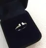 Avoir un timbre diamant 925 bagues d'amour en argent sterling bague anillos couple femmes épouser des ensembles de bagues de fiançailles de mariage Lovers cadeau bijoux