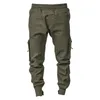 Mode Casual Cargo Broek Heren Tactische Joggers Fitness Sweatpants Multi Pockets Broek Mannelijke Outdoor trackpants