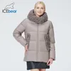 giacca da donna con cappuccio abbigliamento femminile di alta qualità moda abbigliamento di marca antivento e caldo GWD21517I 211008