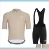 Tävlingssatser Herr Jersey Set Triathlon Bicycle Clothing Kit Mountain Cycling Clothes Suft Kort ärm Race Bike Wear Ropa Ciclismo9317322