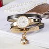 Avanços de pulso 2021 Women Bracelet Watch Full Circle Dial Dial Analog Wrist Watches Ladies Fashion Relogio feminino