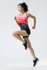 # 118 Hommes Femmes Gilet + Shorts Compétition Ensembles De Course Vêtements De Sport D'athlétisme Sprint Runninges Costume Mâle Femme Marathon Vêtements Kits