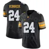 Chen37 University NCAA Football Iowa Hawkeyes 46 George Kittle Jersey College 24 Nile Kinnick 12 Ricky Stanzy 14 Desmond King 23 Shonn Greene