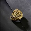 Ring Australian Forntida Fashion Tendsettater Koppar Smycken 18K Guld Elektroplätering Dollar Symbol Modellering